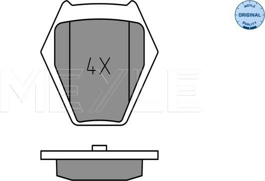 Meyle 025 232 8017/W - Jarrupala, levyjarru inparts.fi