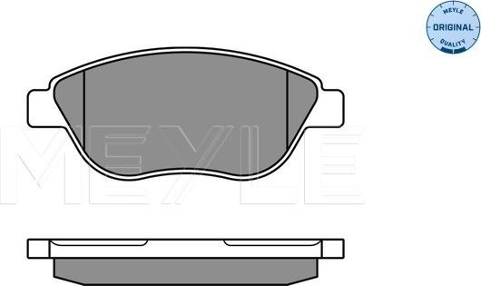 Meyle 025 237 0919/W - Jarrupala, levyjarru inparts.fi