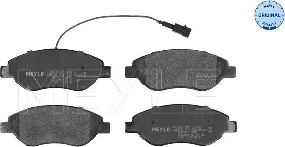 Meyle 025 237 1218/W - Jarrupala, levyjarru inparts.fi