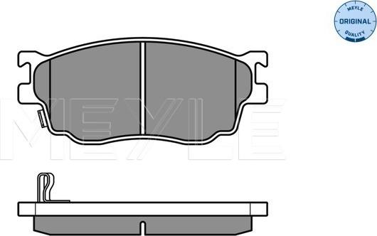 Meyle 025 237 7716/W - Jarrupala, levyjarru inparts.fi