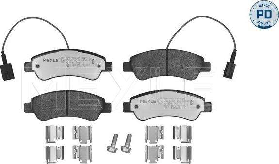 Meyle 025 220 4119/PD - Jarrupala, levyjarru inparts.fi