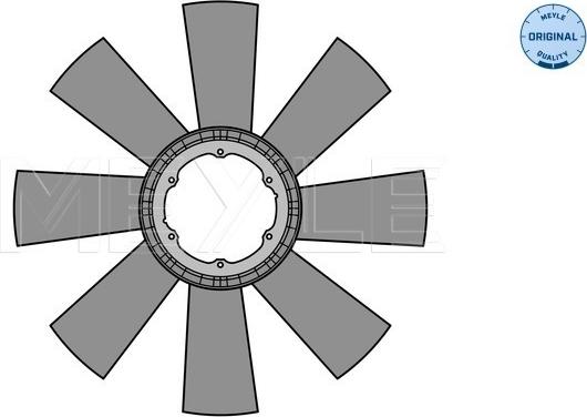 Meyle 14-34 232 0012 - Tuuletin, mootorinjäähdytys inparts.fi