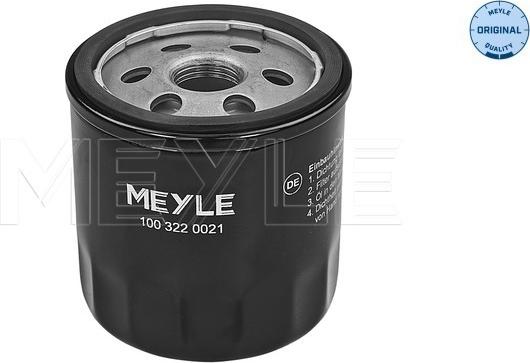 Meyle 100 322 0021 - Öljynsuodatin inparts.fi