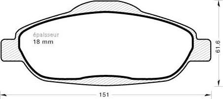 CARTEC UDB4003 - Jarrupala, levyjarru inparts.fi