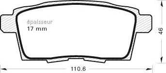 MAZDA L2Y82643ZC - Jarrupala, levyjarru inparts.fi