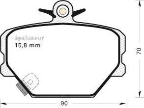 Mercedes-Benz 0004200505 - Jarrupala, levyjarru inparts.fi