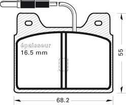 Kawe 80344 - Jarrupala, levyjarru inparts.fi