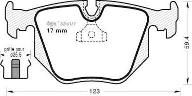 ACDelco AC661481D - Jarrupala, levyjarru inparts.fi