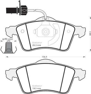 BOSCH 424537 - Jarrupala, levyjarru inparts.fi