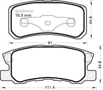 Yamato C25010 - Jarrupala, levyjarru inparts.fi