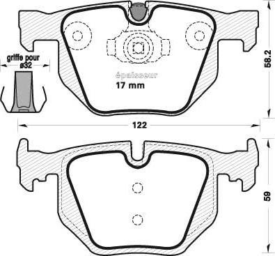 Bilstein 34216868497 - Jarrupala, levyjarru inparts.fi