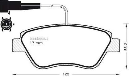 MEC-Diesel 570710 - Jarrupala, levyjarru inparts.fi