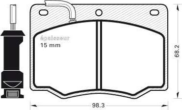 Optimal 9110 - Jarrupala, levyjarru inparts.fi