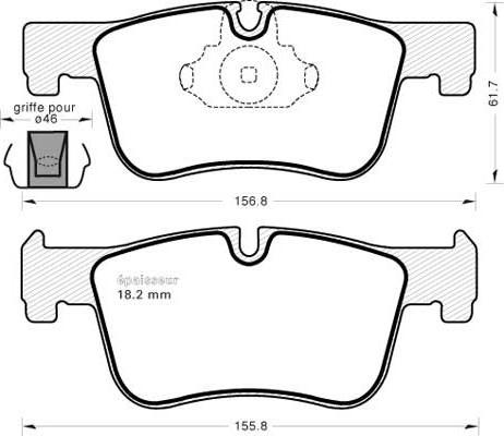 BMW 2 468 431 - Jarrupala, levyjarru inparts.fi