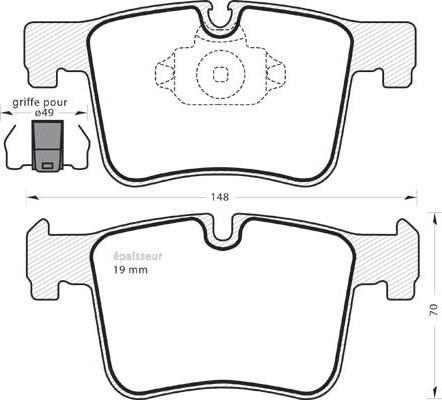 BMW 2 456 867 - Jarrupala, levyjarru inparts.fi