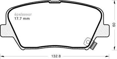 Triscan 362KBP-3030 - Jarrupala, levyjarru inparts.fi