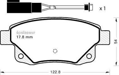 TRW RCPT13370 - Jarrupala, levyjarru inparts.fi