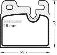 Valeo 551430 - Jarrupala, levyjarru inparts.fi