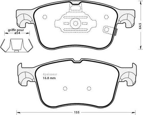 FORD 2580321 - Jarrupala, levyjarru inparts.fi