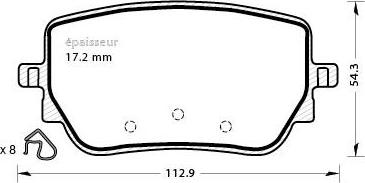 BOSCH BP2519 - Jarrupala, levyjarru inparts.fi