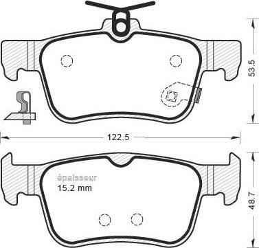 Valeo 606868 - Jarrupala, levyjarru inparts.fi