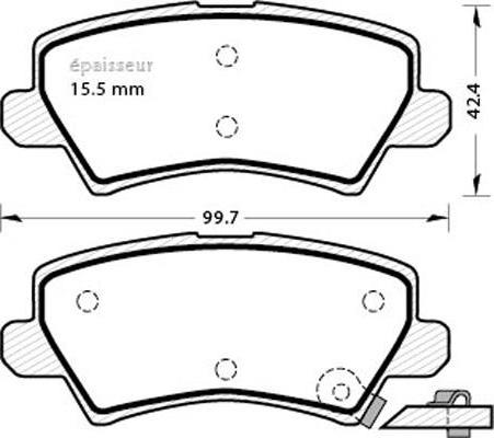 ATE 605504 - Jarrupala, levyjarru inparts.fi