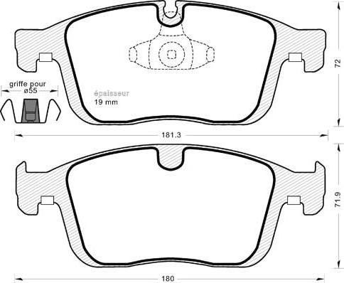 ATE LD7327 - Jarrupala, levyjarru inparts.fi