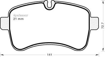 PALIDIUM P1-1562 - Jarrupala, levyjarru inparts.fi