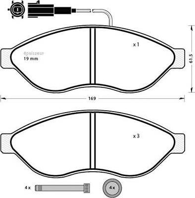 MEC-Diesel 570119VL - Jarrupala, levyjarru inparts.fi