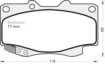 Valeo 302479 - Jarrupala, levyjarru inparts.fi