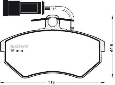 Valeo L48 - Jarrupala, levyjarru inparts.fi