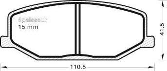 Honda NHC-547 - Jarrupala, levyjarru inparts.fi