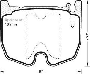 Valeo 671249 - Jarrupala, levyjarru inparts.fi