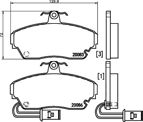 ACDelco AC444181D - Jarrupala, levyjarru inparts.fi