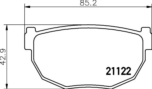 MK Kashiyama D1033M (KD-124M) - Jarrupala, levyjarru inparts.fi