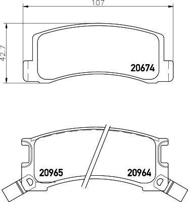 Magneti Marelli 363702160961 - Jarrupala, levyjarru inparts.fi