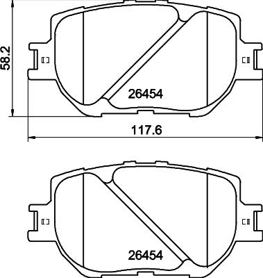 Textar 26454 176 0 5 - Jarrupala, levyjarru inparts.fi