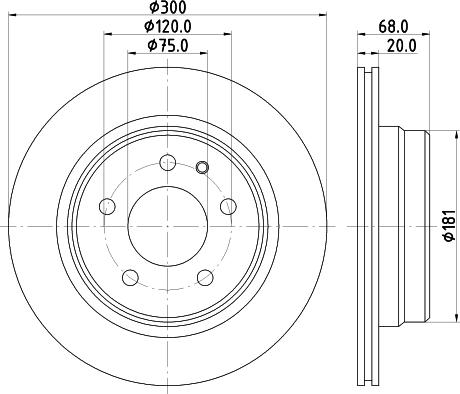 Kawe 37502 - Jarrulevy inparts.fi