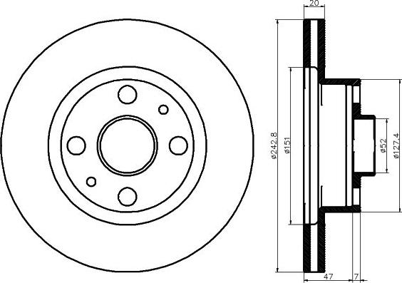 Delphi BG2200 - Jarrulevy inparts.fi