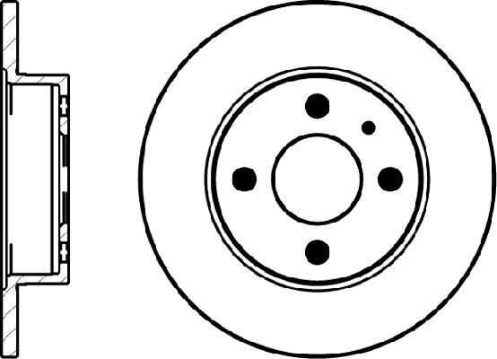 Brembo 08505875 - Jarrulevy inparts.fi