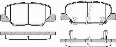 Mitsubishi 4605A998 - Jarrupala, levyjarru inparts.fi