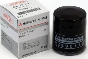 Mitsubishi MZ 690115 - Öljynsuodatin inparts.fi