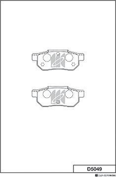 MK Kashiyama D5049 - Jarrupala, levyjarru inparts.fi