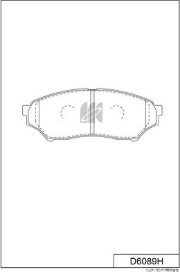 MK Kashiyama D6089H - Jarrupala, levyjarru inparts.fi