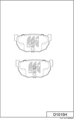 MK Kashiyama D1015H - Jarrupala, levyjarru inparts.fi