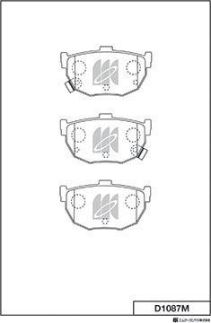 MK Kashiyama D1087M - Jarrupala, levyjarru inparts.fi