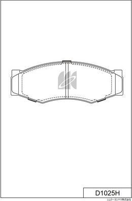 MK Kashiyama D1025H - Jarrupala, levyjarru inparts.fi