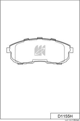 MK Kashiyama D1155H - Jarrupala, levyjarru inparts.fi