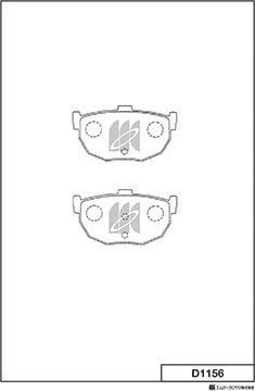 MK Kashiyama D1156 - Jarrupala, levyjarru inparts.fi