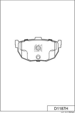 MK Kashiyama D1187H - Jarrupala, levyjarru inparts.fi